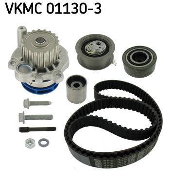 Pompe à eau + kit de courroie de distribution (Kit courroie de distribution) SKF ref. VKMC 01130-3